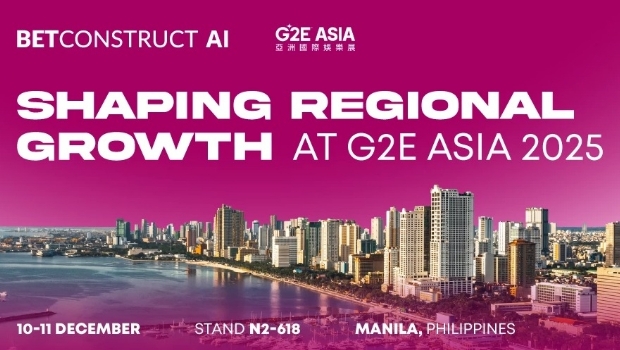 BetConstruct AI desembarca no G2E Asia 2025 em Manila