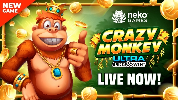 Crazy Monkey Ultra Link&Win™ swings into Games Global casinos worldwide