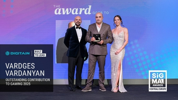 Fundador do Digitain Group recebe prêmio Outstanding Contribution to Gaming no SiGMA Central Europe
