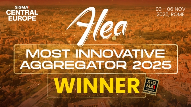 Alea vence como Agregadora Mais Inovadora de 2025 no SiGMA Central Europe B2B Awards