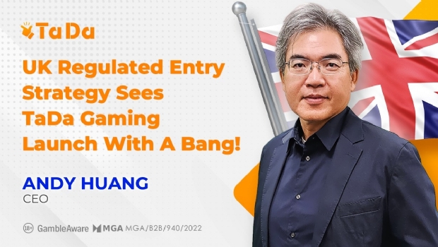 Entrada regulamentada no Reino Unido permite que a TaDa Gaming faça um lançamento estrondoso!