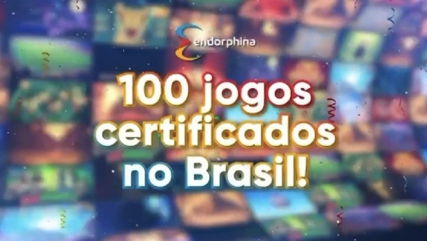 Endorphina reaches 100 certified games in Brazil and celebrates its success