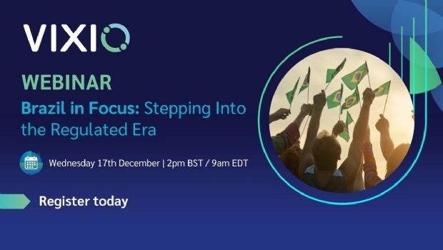 VIXIO anuncia webinar sobre o segundo ano do mercado regulado de apostas online no Brasil