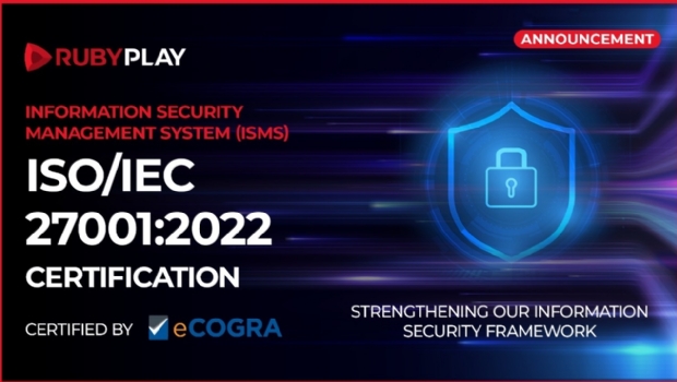 RubyPlay strengthens compliance framework with ISO 27001 certification