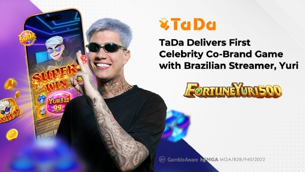 TaDa lança primeiro jogo em parceria com celebridade, desta vez com o streamer brasileiro Yuri