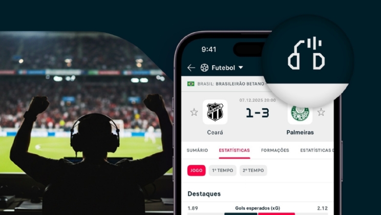 Flashscore chega a 100 milhões de views em comentários por áudio e consolida modelo no aplicativo