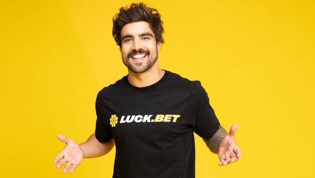 Luck.bet renews with Caio Castro as brand ambassador until October 2026
