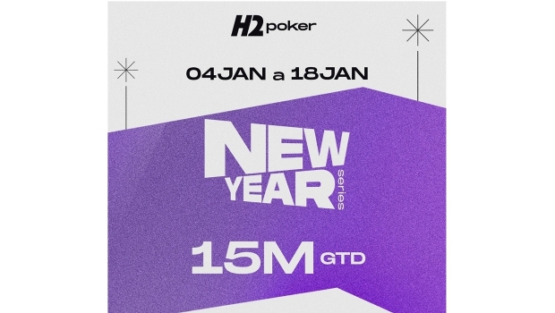 Com mais de R$ 15 milhões garantidos, New Year Series começa neste domingo (4) no H2poker online