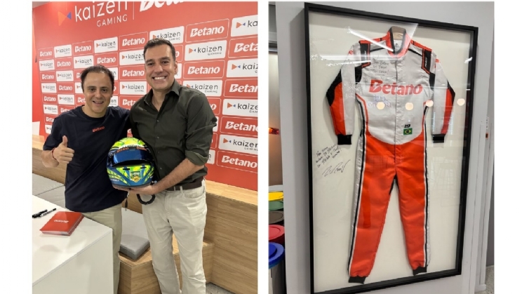 Betano anuncia renovação de contrato com Felipe Massa