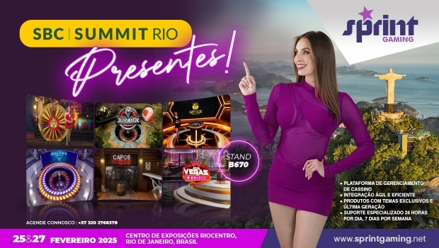 Sprint Gaming apresenta-se no SBC RIO como a melhor solução de cassino ao vivo 100% personalizável