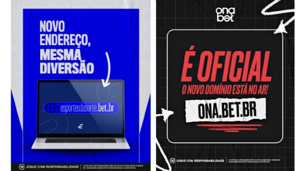 Esportes da Sorte and Onabet begin operating with the bet.br domain