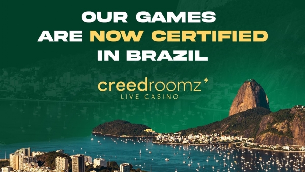 Jogos de cassino ao vivo da CreedRoomz são certificados no Brasil