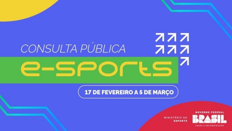 Ministério do Esporte abre consulta pública para inclusão de eSports na regulamentação das bets