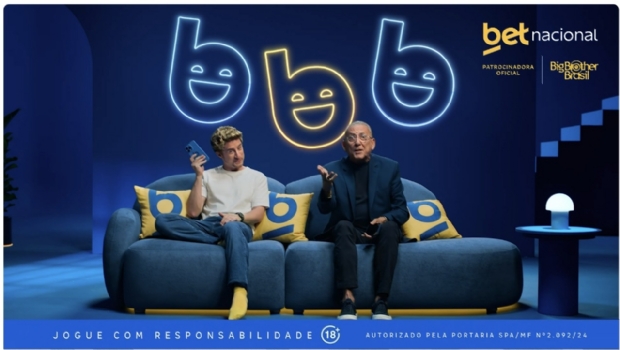 Lean Agency produces Betnacional's campaign for 'BBB 25' with Galvão Bueno