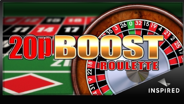Inspired lança a 20p Boost Roulette™, a mais recente edição de sua popular franquia