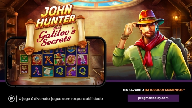 Pragmatic Play explora o cosmos em John Hunter and Galileo’s Secrets