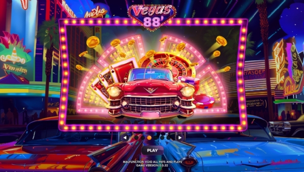 Girar para ganhar na Sin City com o mais novo slot da Vibra: Vegas 88