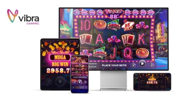 Girar para ganhar na Sin City com o mais novo slot da Vibra: Vegas 88