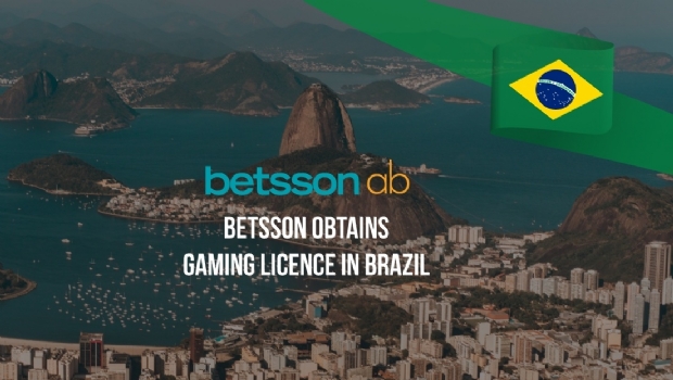 Betsson obtains local gaming licence for the newly regulated Brazilian market