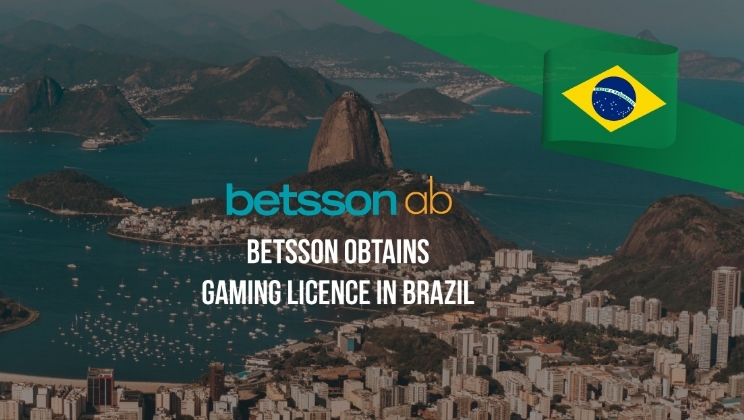 Betsson obtém licença local para o recém-regulado mercado brasileiro