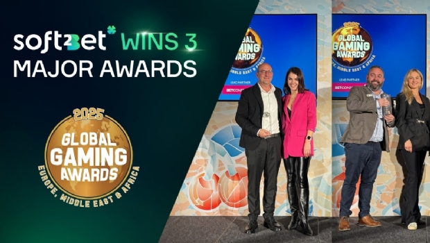 Soft2Bet ganha três prêmios importantes no prestigiado Global Gaming Awards EMEA 2025