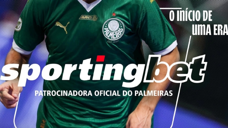 Palmeiras termina patrocínio histórico com a Crefisa e assina com a Sportingbet