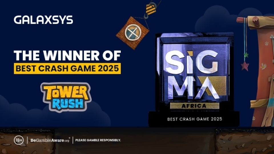 Tower Rush by Galaxsys wins 'Best Crash Game 2025' at SiGMA Africa ...