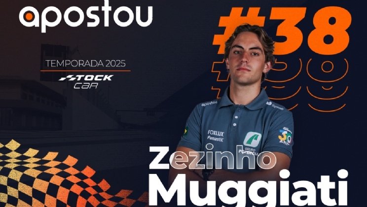 Apostou estreia na Stock Car ao lado de Zezinho Muggiati na temporada 2025