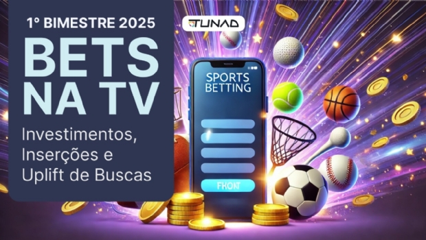 Tunad: Viva Sorte Bet, Betano e Superbet lideran o ranking de investimento das bets na TV em 2025