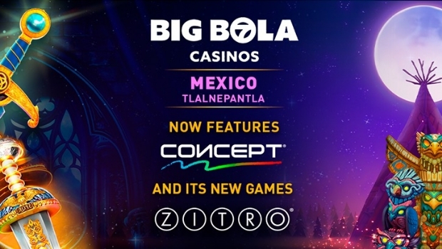 CONCEPT da Zitro estreia no Big Bola Casinos Tlalnepantla