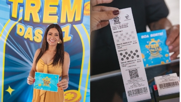 Trem das 11 acumula e vai sortear mais de R$ 1 milhão