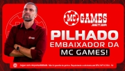 MC Games anuncia parceria com o influenciador Thiago Asmar, o ‘Pilhado’ do YouTube