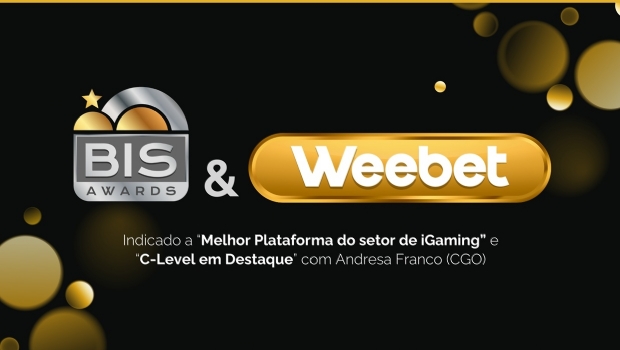 Weebet é indicado a “Melhor Plataforma do setor de iGaming” e “C-Level em Destaque” no BiS Awards