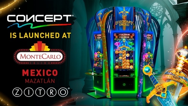 Cassino MonteCarlo no México adiciona oferta de entretenimento com os gabinetes CONCEPT da Zitro