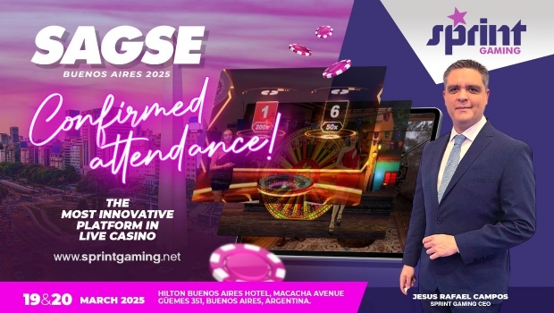 Sprint Gaming brings its innovative live casino solutions to SAGSE Latam 2025