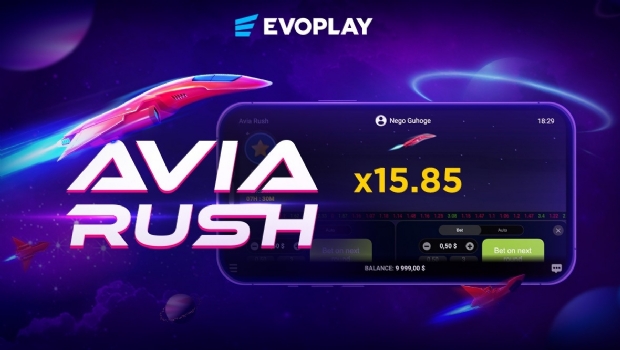 Evoplay expands crash game portfolio with Avia Rush