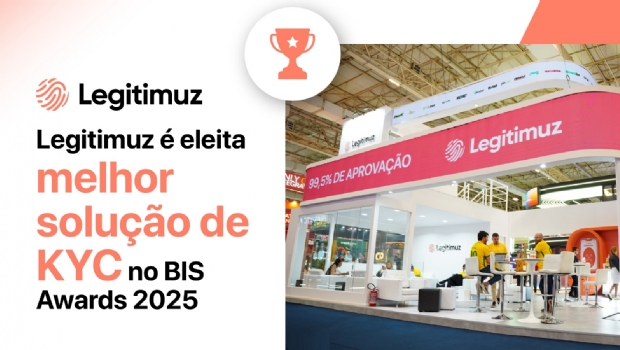 Legitimuz conquista prêmio de melhor solução de KYC no BIS Awards 2025