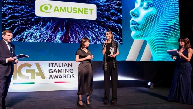 Amusnet named content Provider of the Year at Italian Gaming Awards 2025