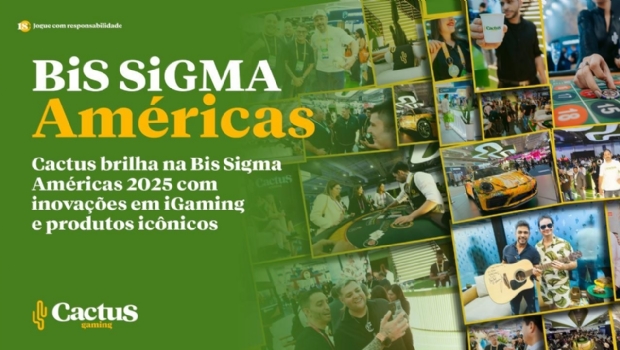 Cactus Gaming é destaque no BiS SIGMA Américas 2025 e reforça sua liderança no mercado de iGaming
