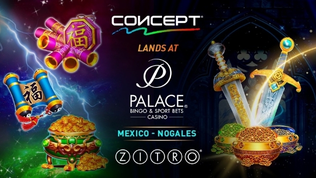 Palace Bingo & Sports Bets Casino em Nogales apresenta a linha de gabinetes CONCEPT da Zitro