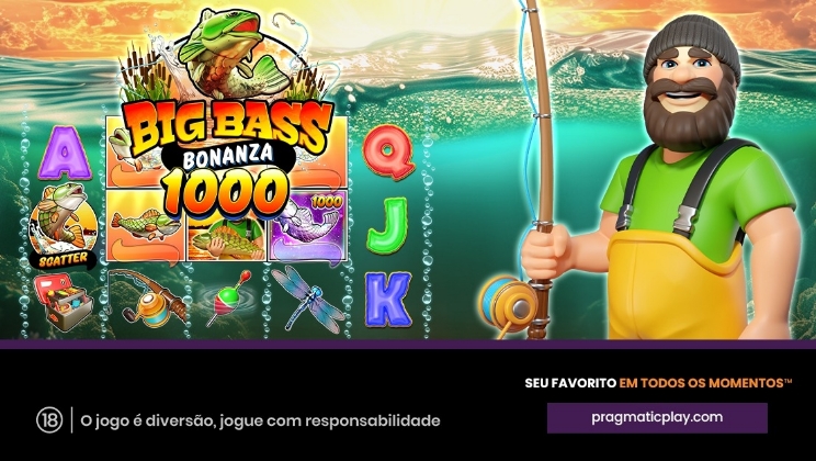 Pragmatic Play turbina a série favorita dos fãs com Big Bass Bonanza 1000