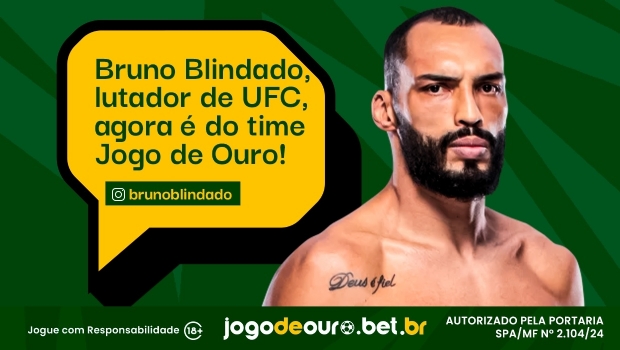 Jogodeouro.bet.br signs major partnership with Brazilian UFC fighter Bruno Blindado