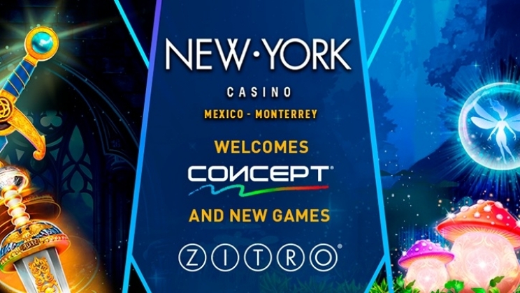 New York Casino no México recebe gabinetes CONCEPT e novos jogos da Zitro