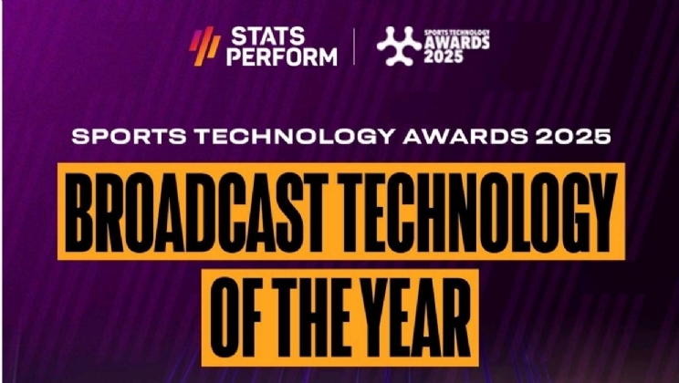 Stats Perform conquista o prêmio de "Tecnologia de Transmissão do Ano" de 2025