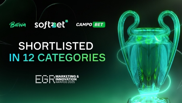 Soft2Bet, Betinia e Campobet indicadas para 12 prêmios no EGR Marketing & Innovation Awards 2025