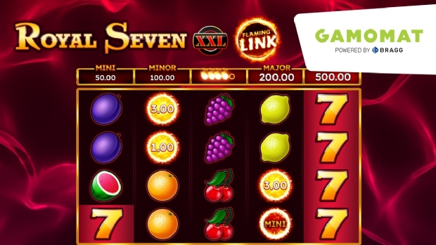 Bragg anuncia o slot mais quente do momento: Royal Seven XXL Flaming Link