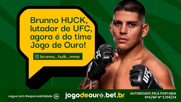 Jogodeouro.bet.br partners with Brazilian UFC fighter Brunno Hulk