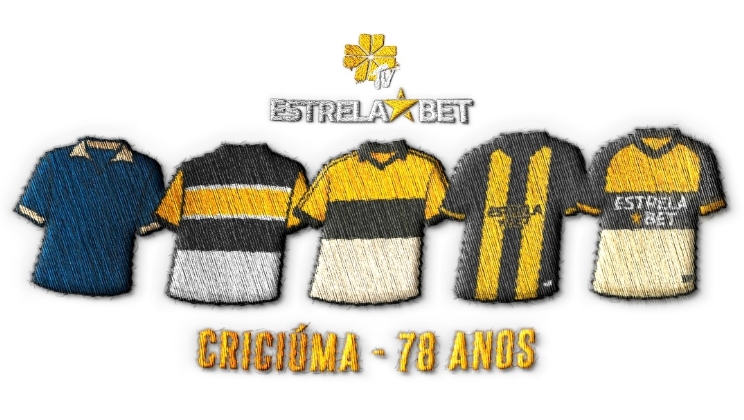 EstrelaBet celebra 78 anos do Criciúma com ação especial e distribuição de camisetas comemorativas