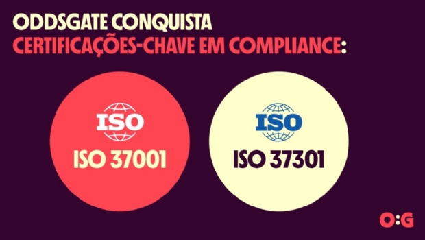 Oddsgate conquista certificações-chave em compliance: ISO 37001 e ISO 37301