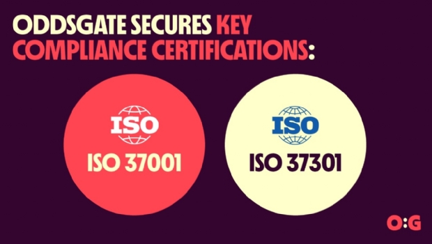 Oddsgate achieves key compliance certifications: ISO 37001 and ISO 37301